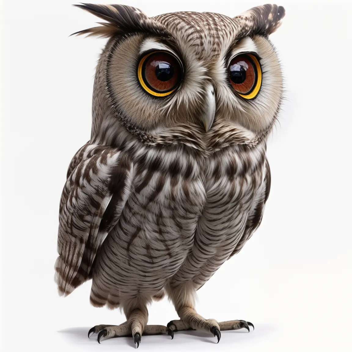 Animation Draft to Polished Owl